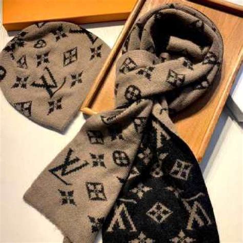 cheap louis vuitton scarf and hats|louis vuitton chunky knit scarf.